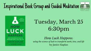 Inspirational Book Group and Guided Meditation