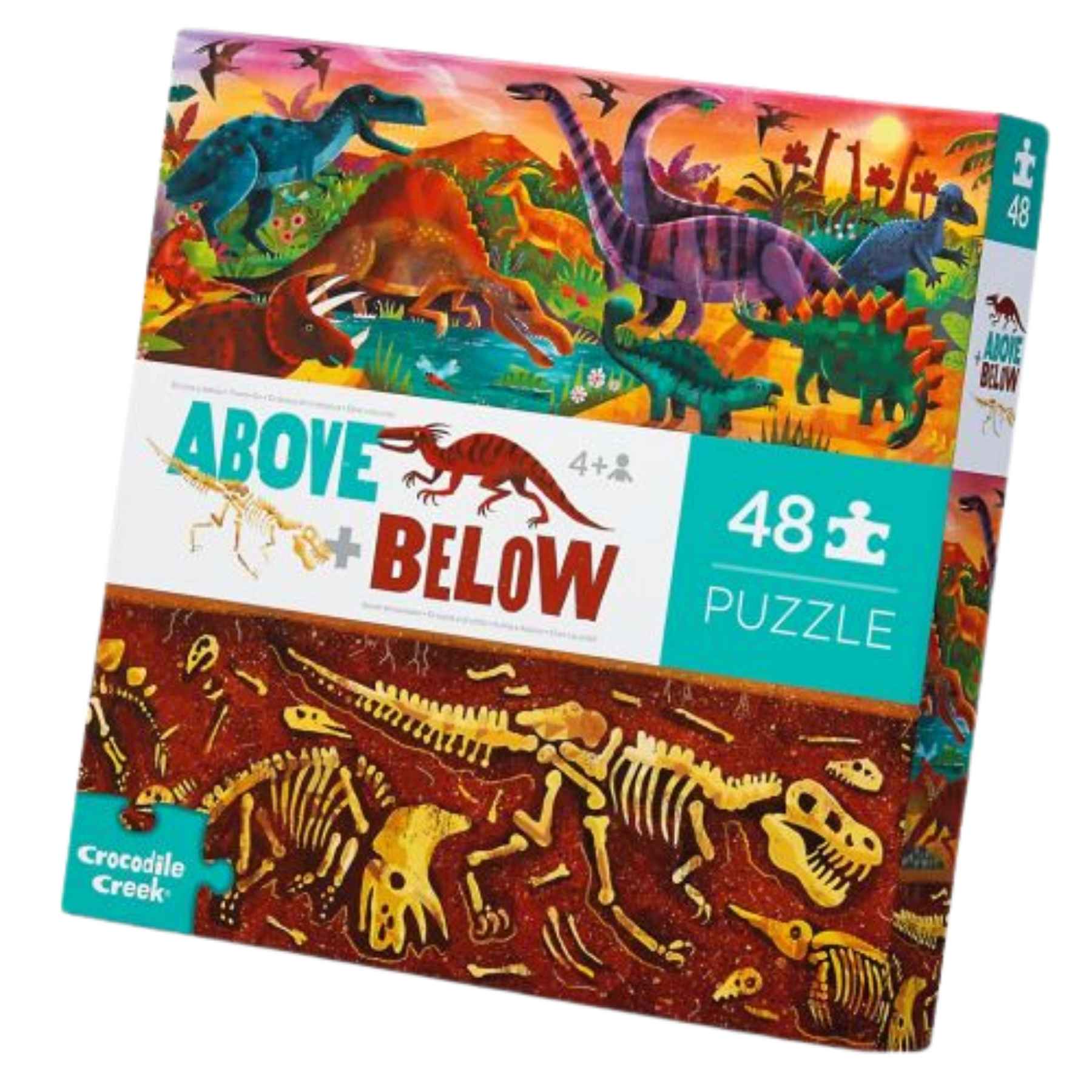Above + Below Dinosaur World Puzzle
