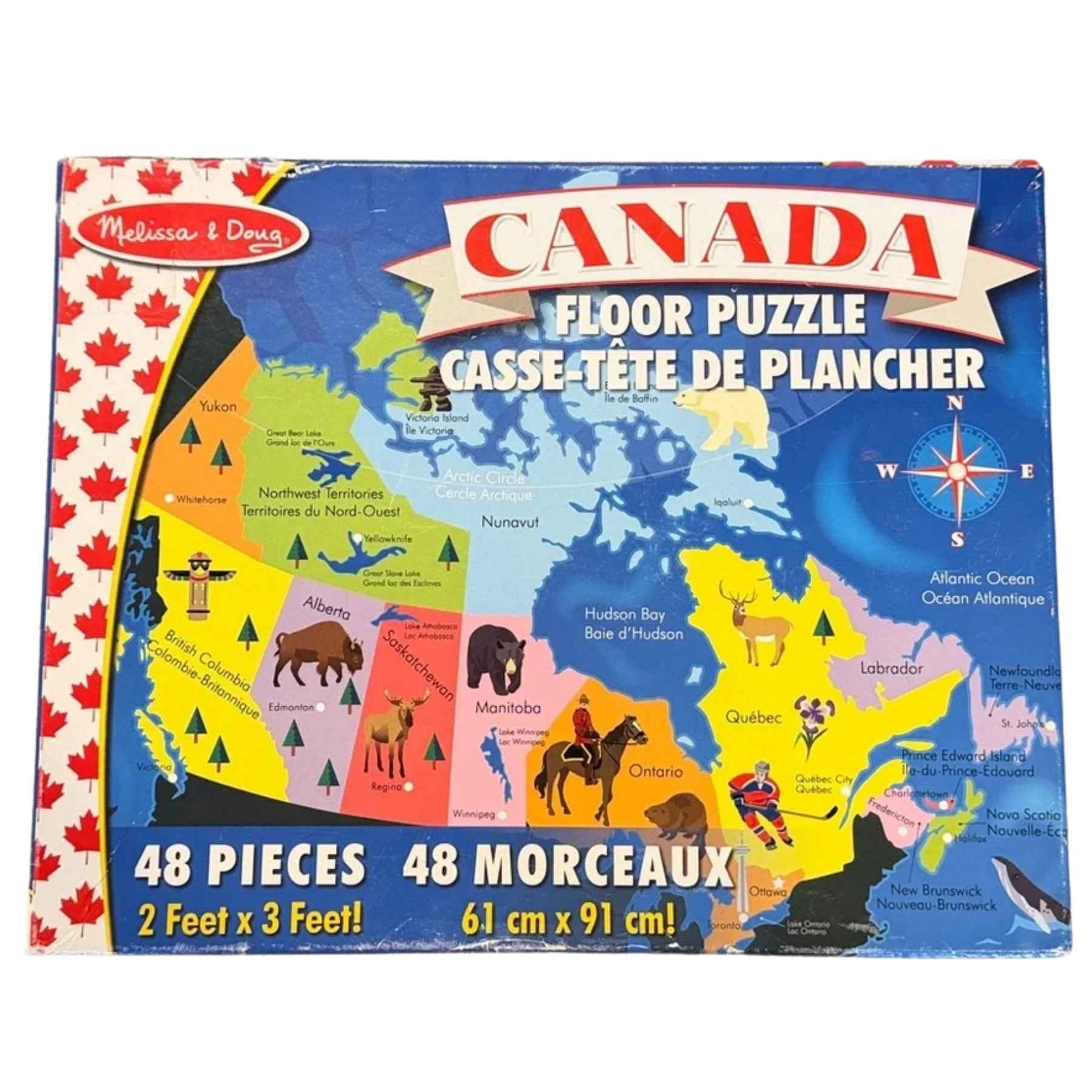 Canada Floor Puzzle
