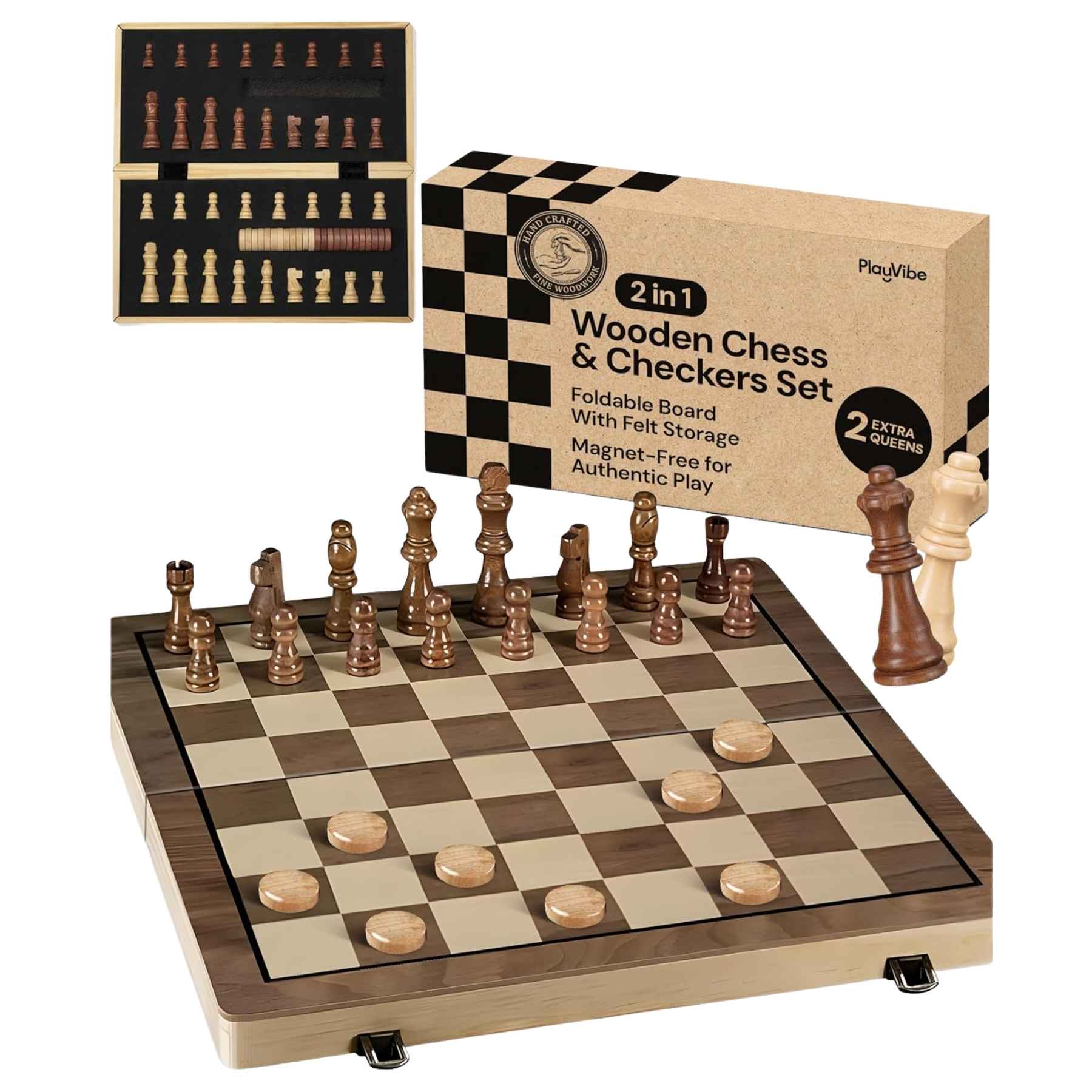 Chess and Checkers Set