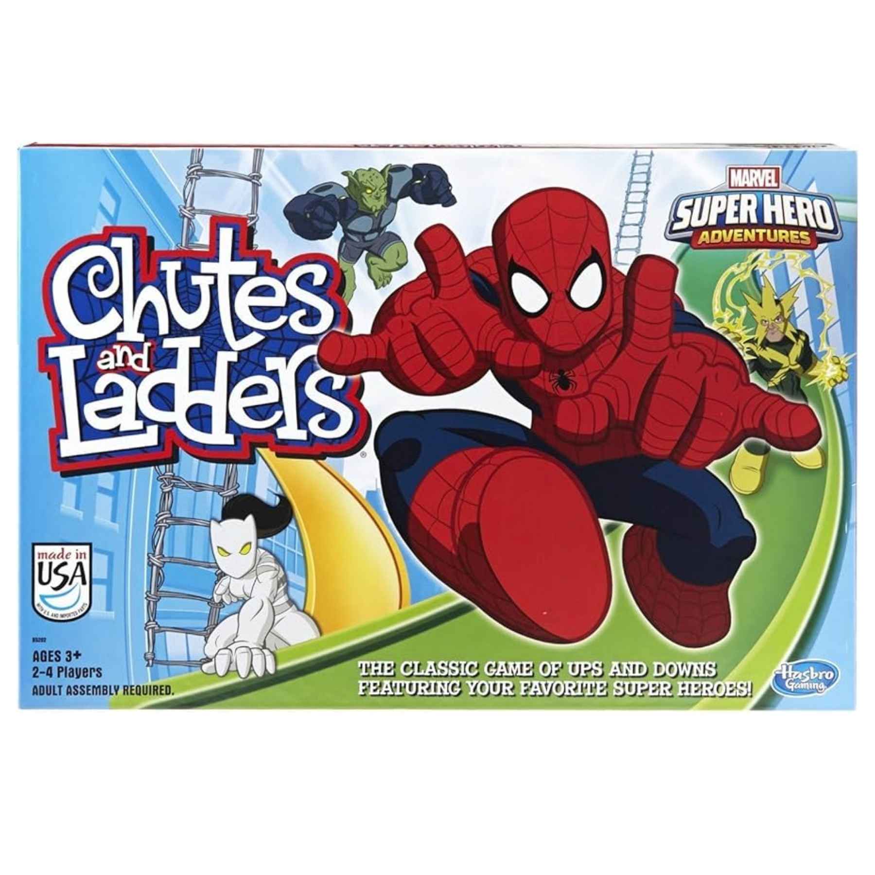 Chutes and Ladders Marvel Super Hero Edition
