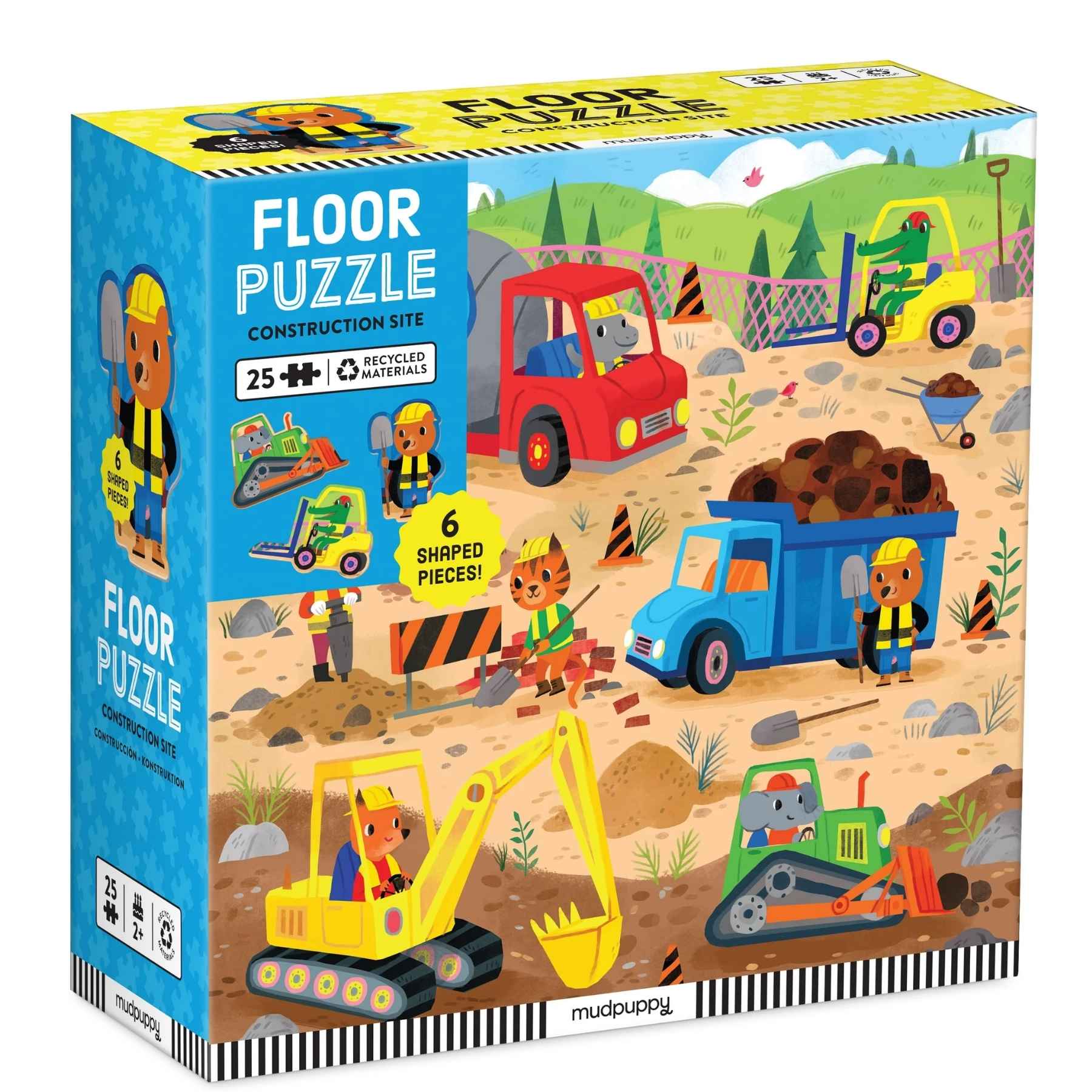 Construction Site Floor Puzzle
