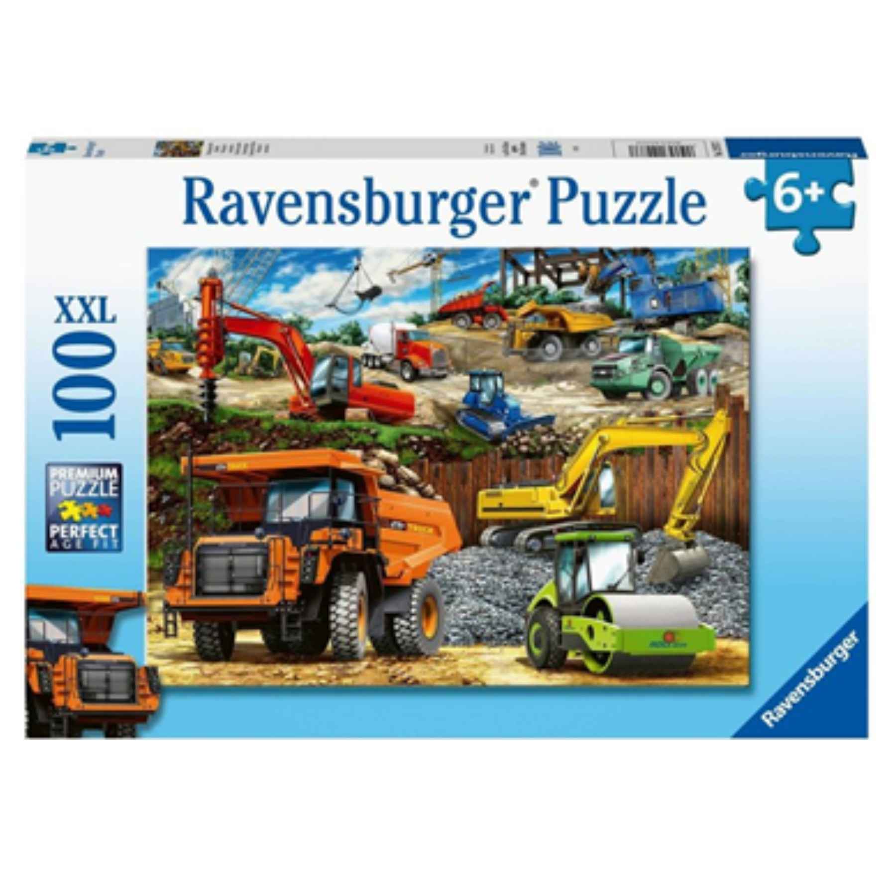 Construction Vehicles Puzzle