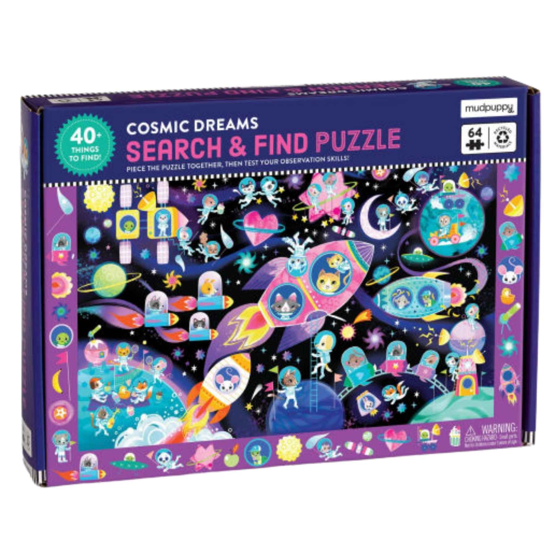 Search and Find Puzzle: Cosmic Dreams