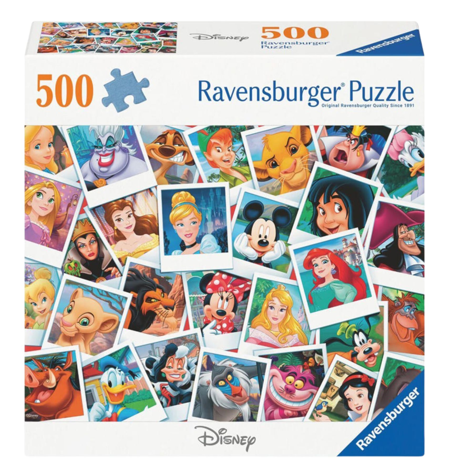 Disney Portraits Puzzle