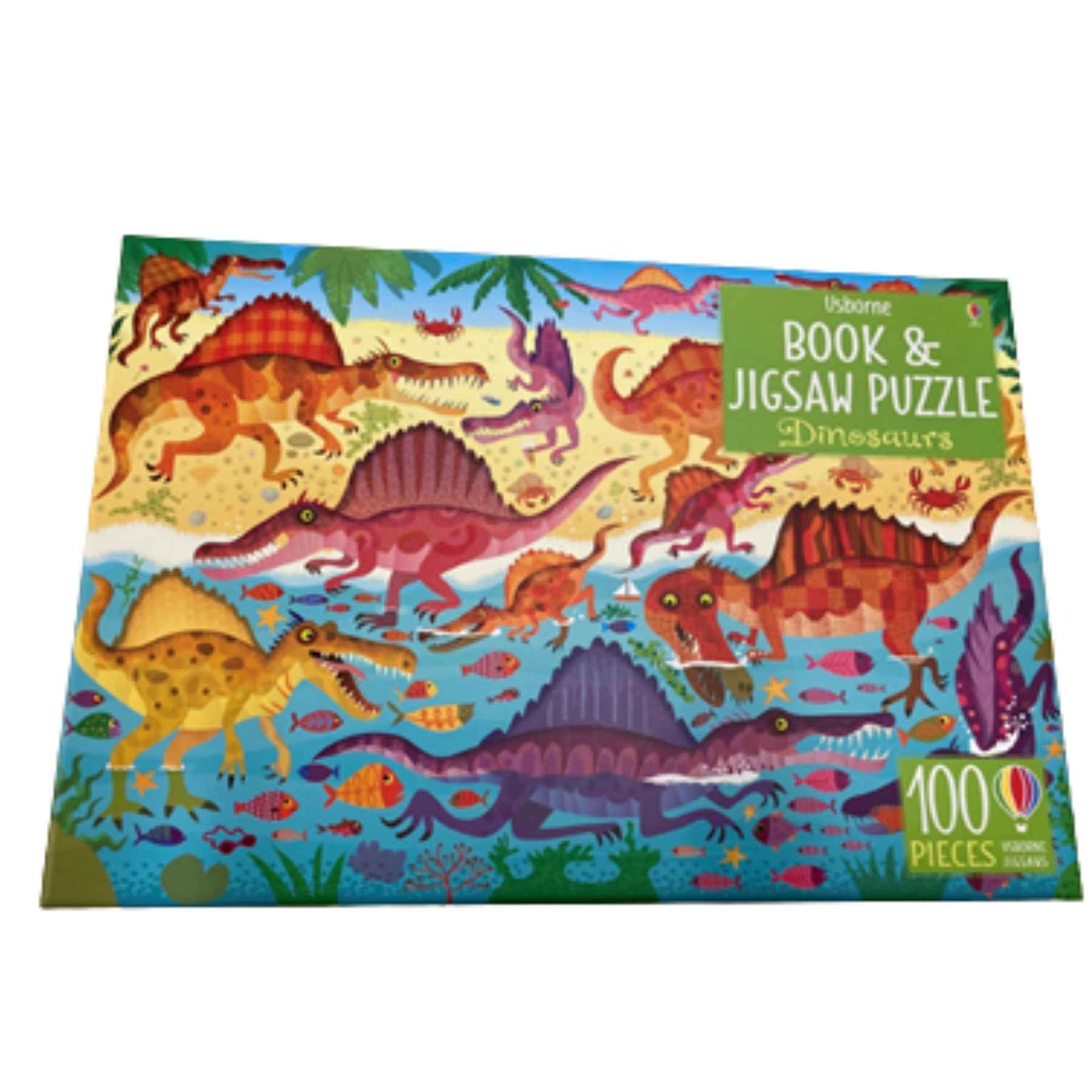 Dinosaurs Book & Floor Puzzle