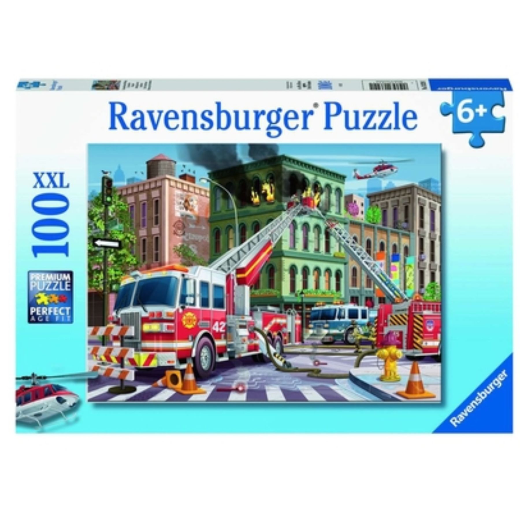 Fire Truck Rescue Puzzle
