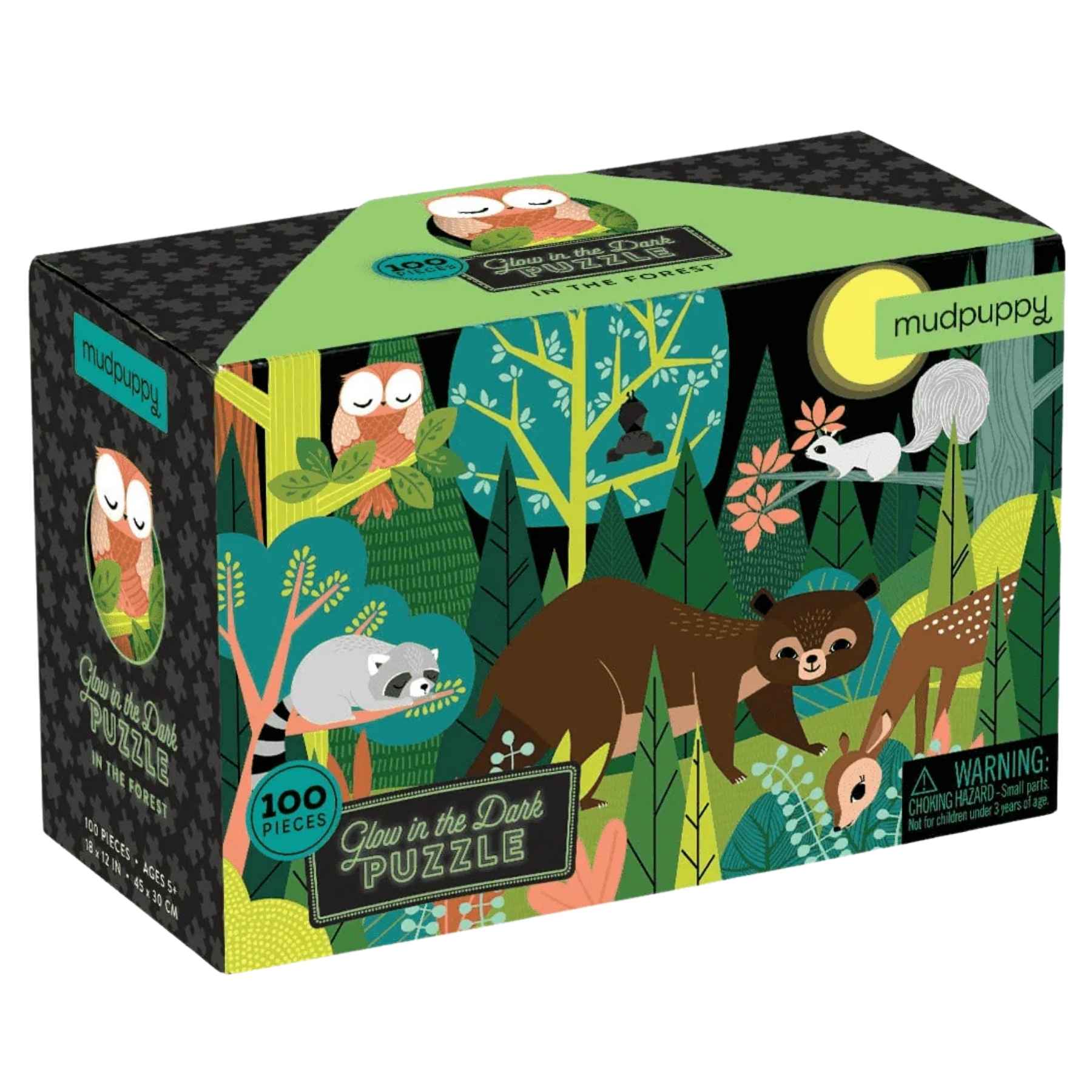 In the Forest Glow in the Dark Puzzle