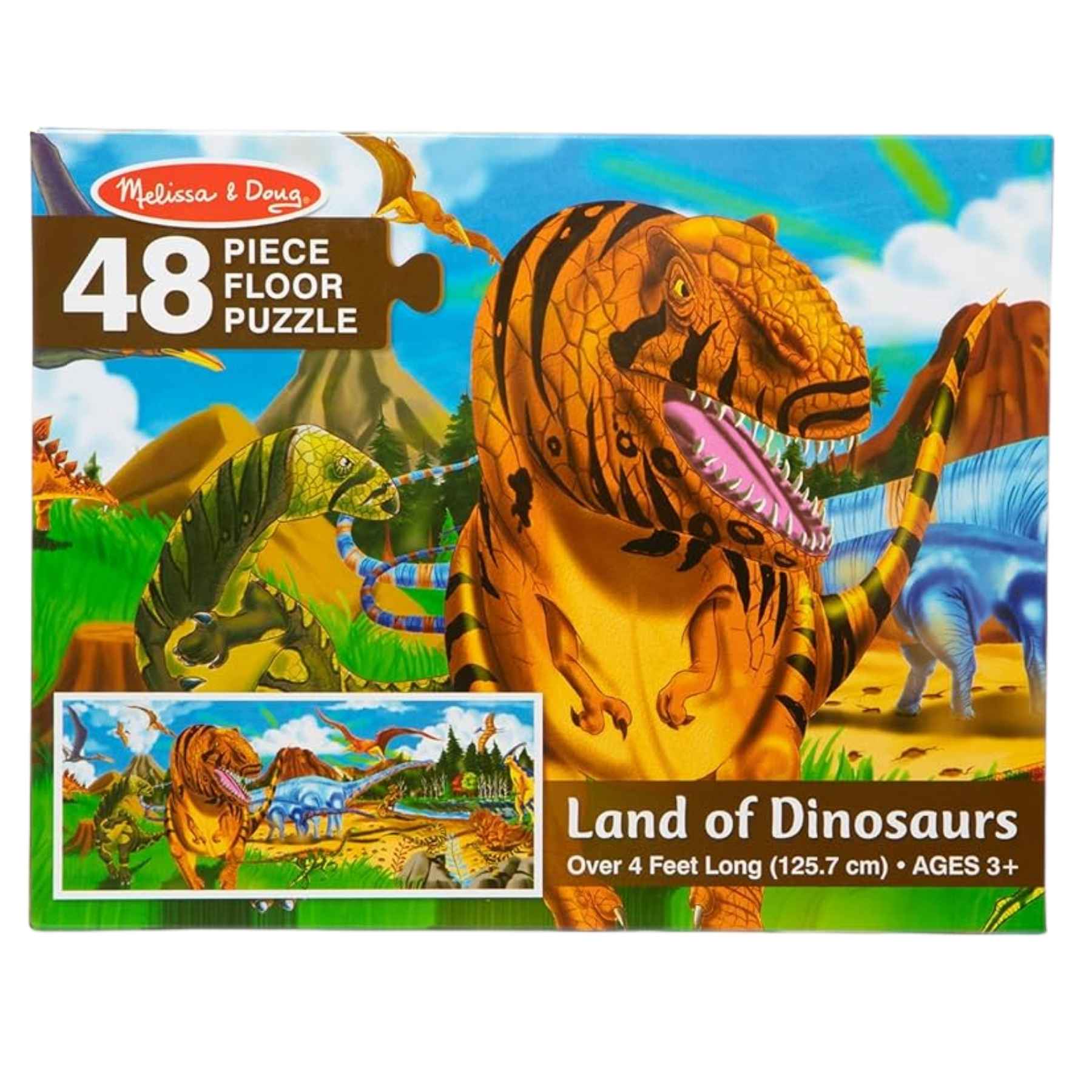 Land of Dinosaurs Floor Puzzle