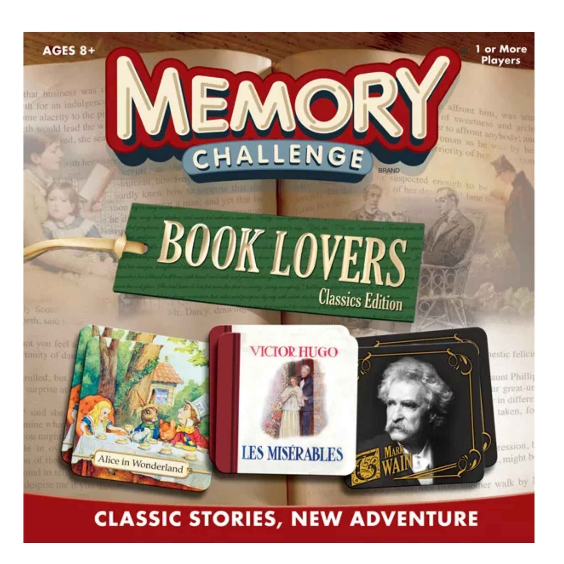 Memory Challenge Book Lovers Classic Edition