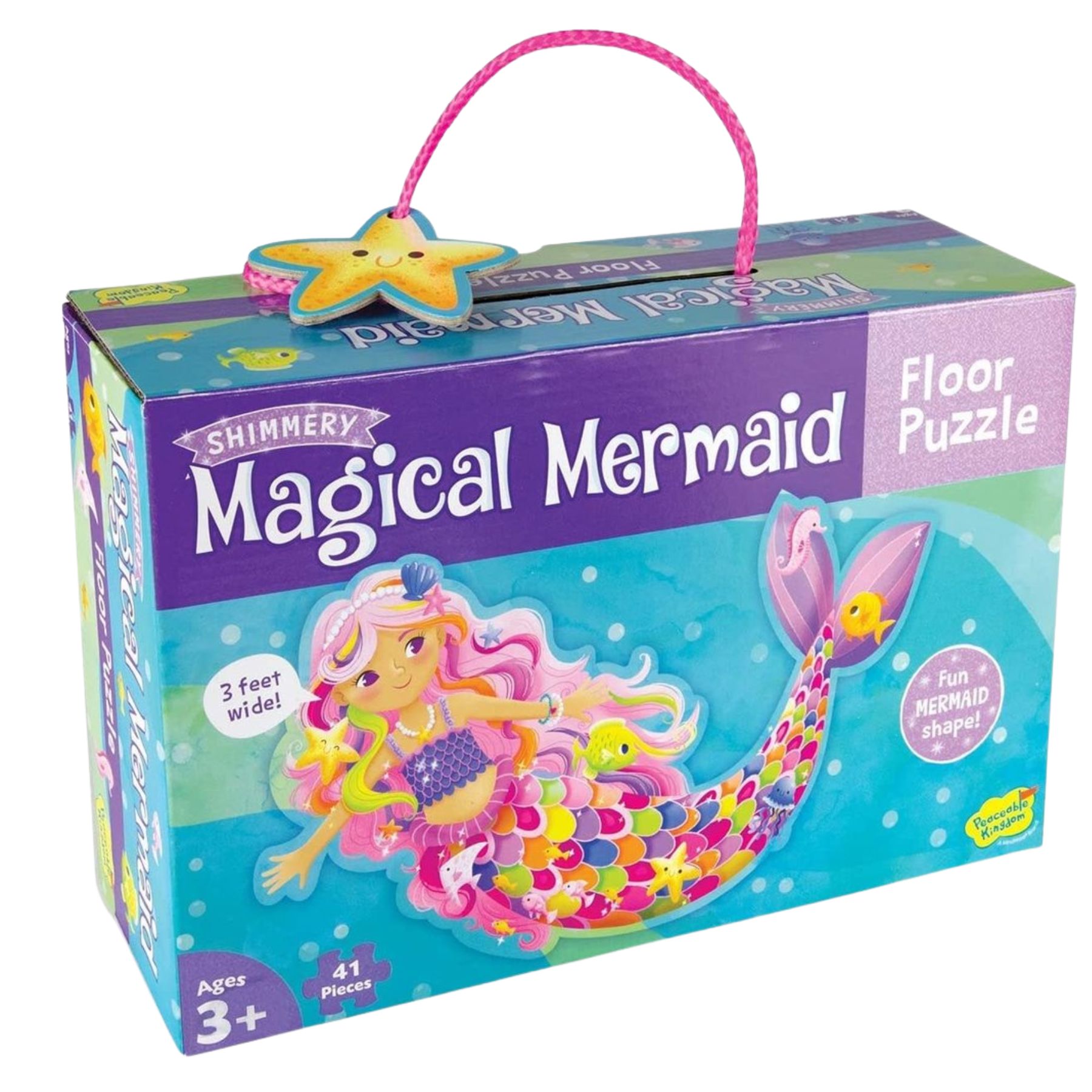 Magical Mermaid Floor Puzzle