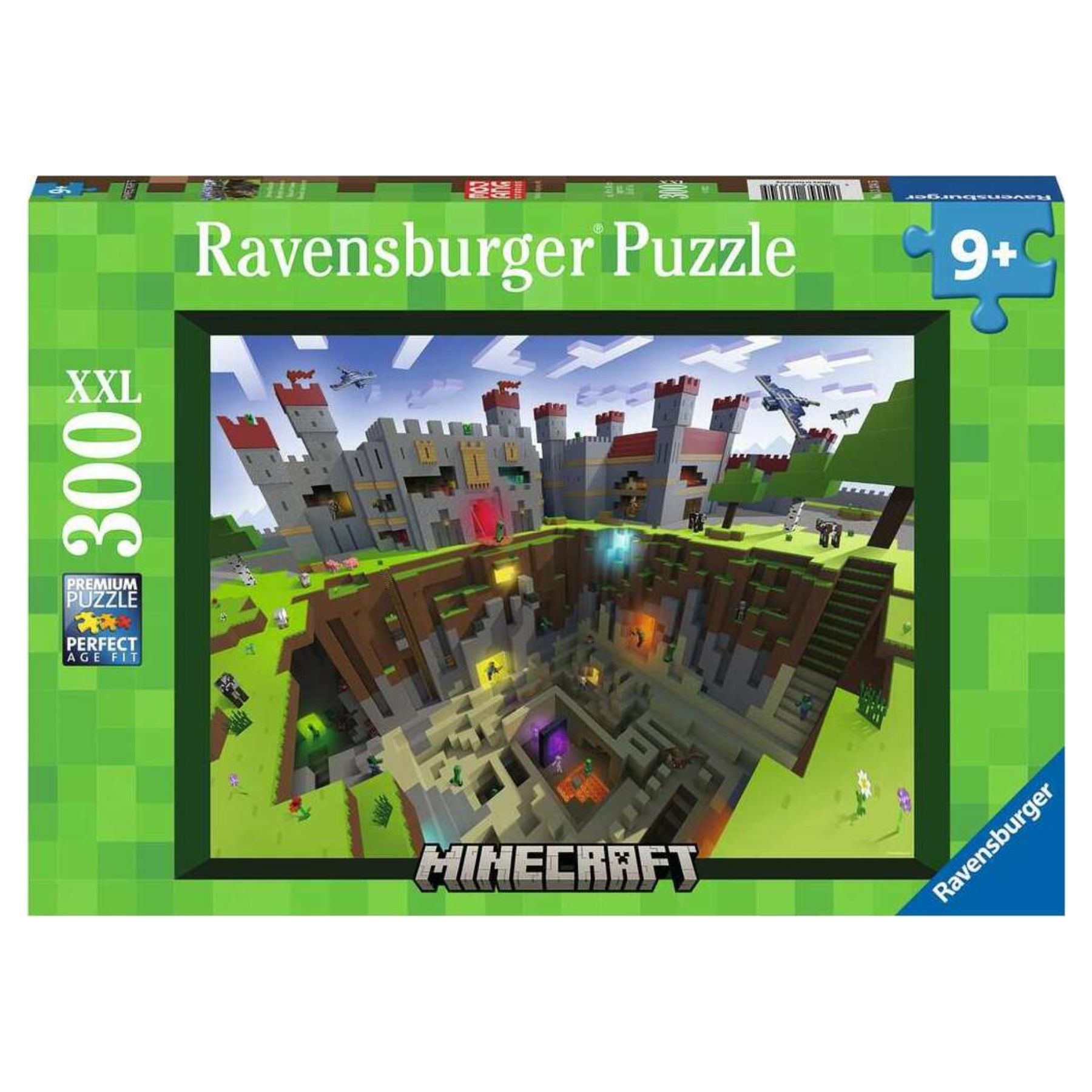 Minecraft Cutaway Puzzle