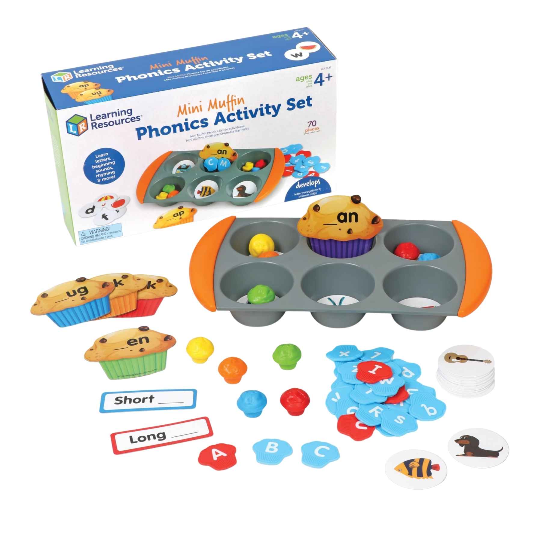Mini Muffin Phonics Activity Set