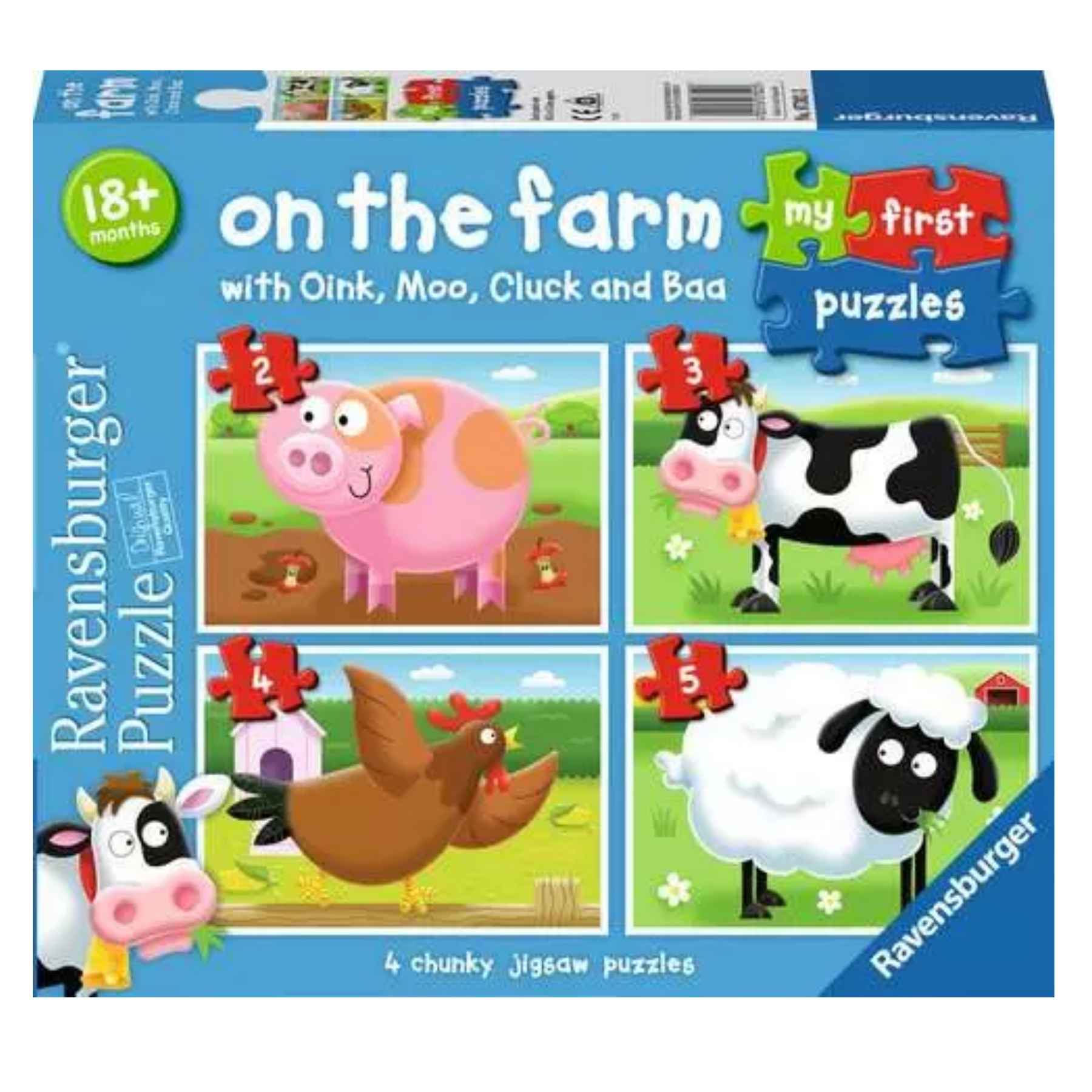 My First Puzzles: On the Farm