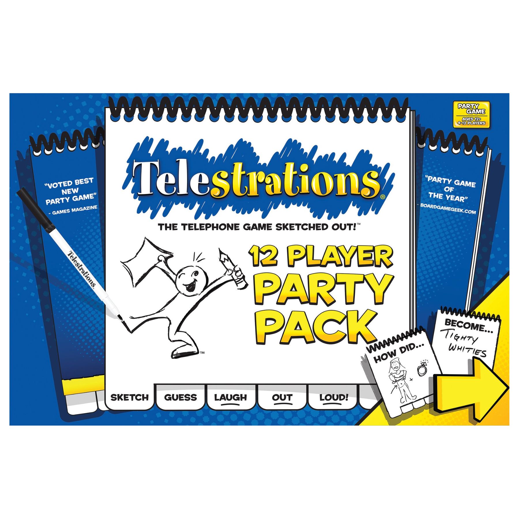 Telestrations 12 Player Party Pack