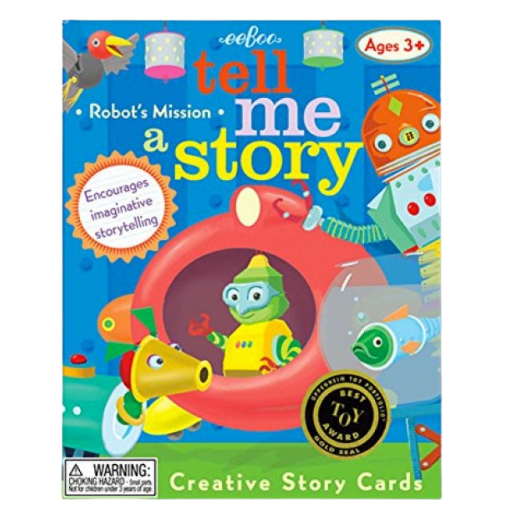 Tell Me a Story: Robot's Mission