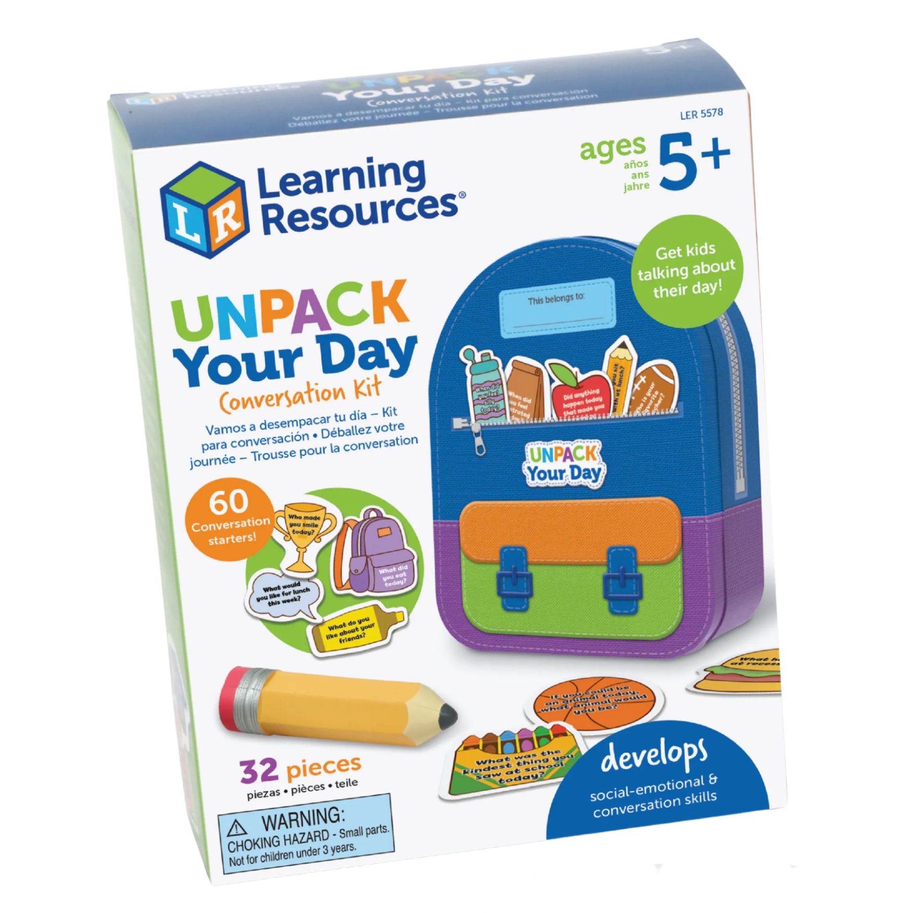 Unpack Your Day Conversation Kit