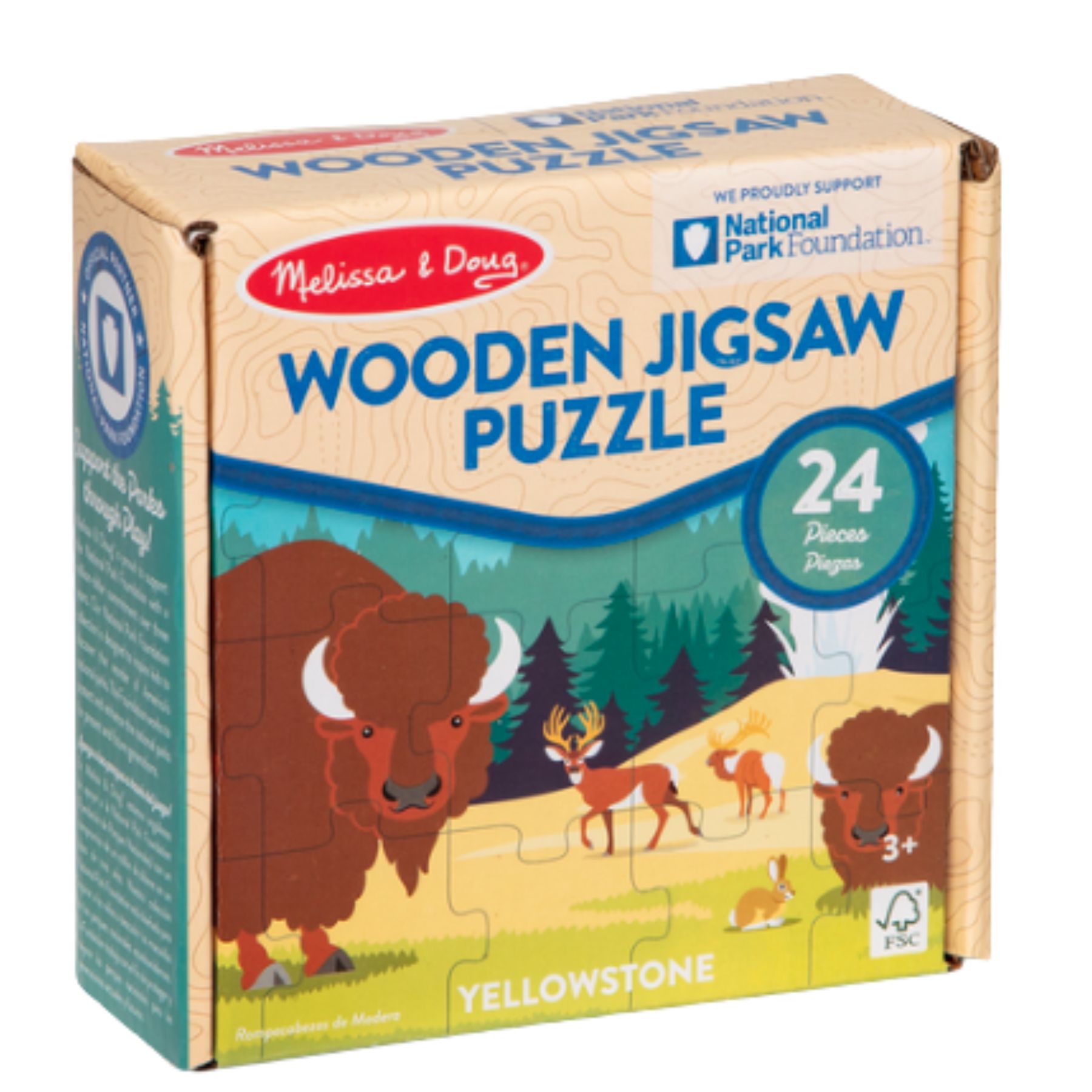 Yellowstone Wooden Jigsaw Puzzle