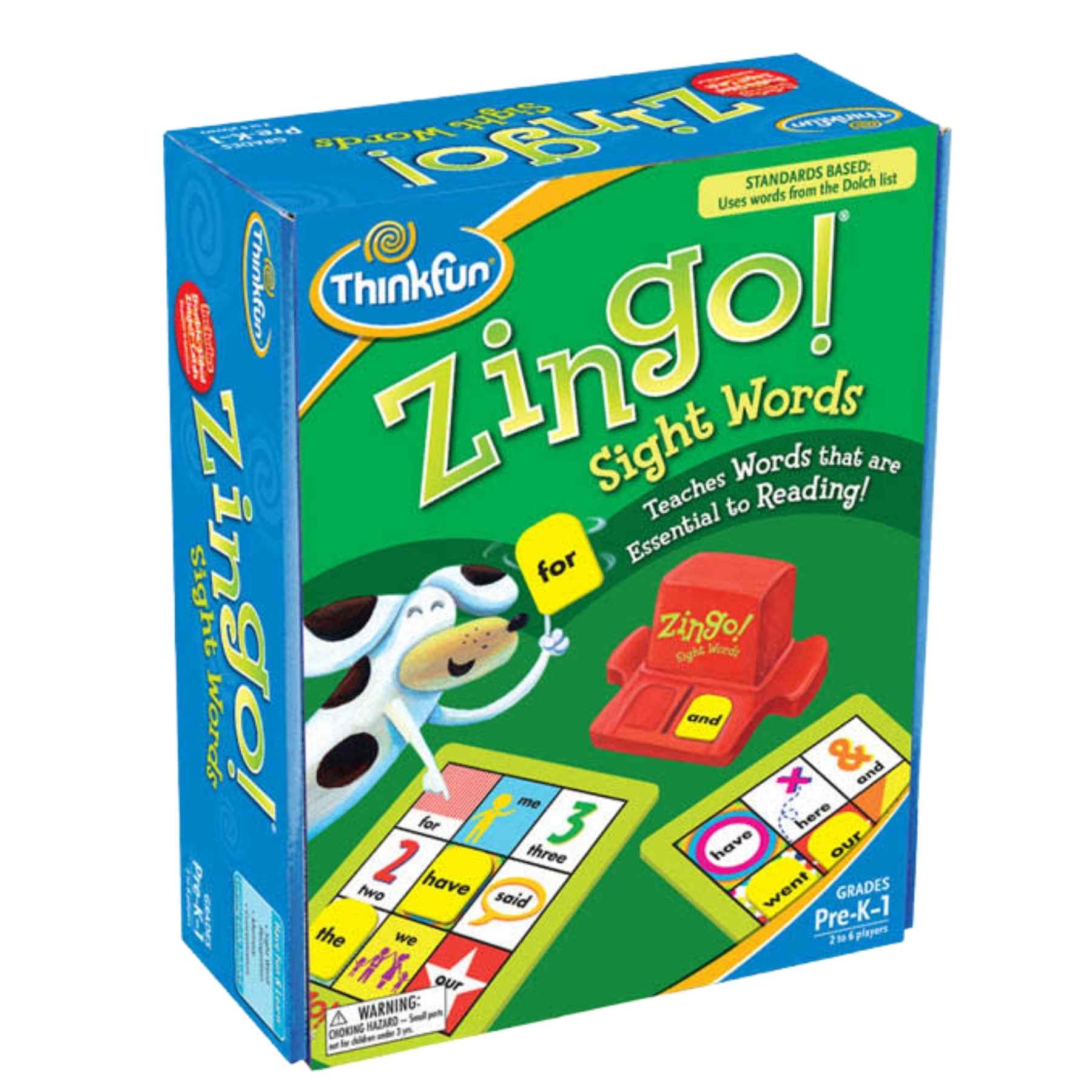 Zingo Sight Words Edition