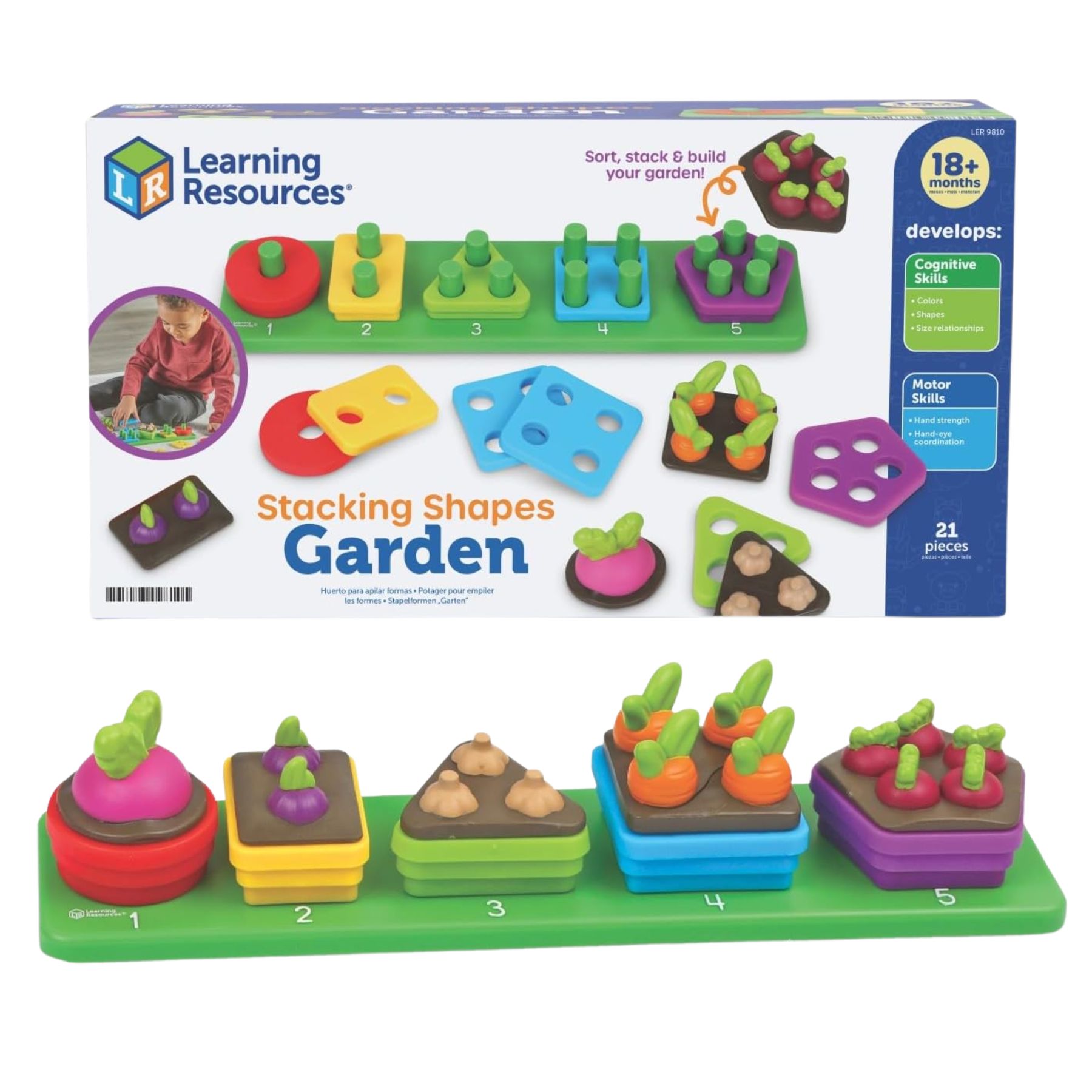 Stacking Shapes Garden