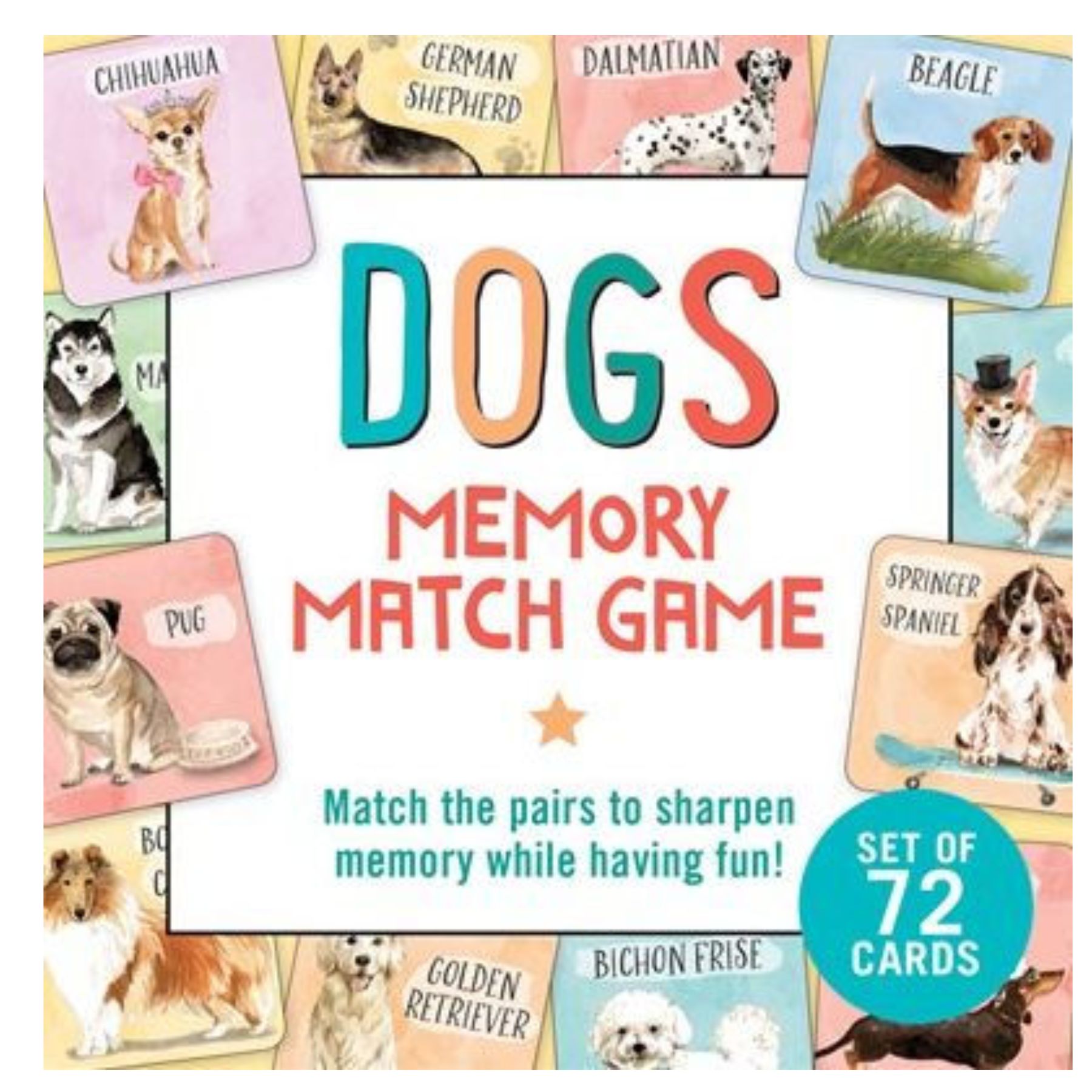 Dogs Memory Match Game