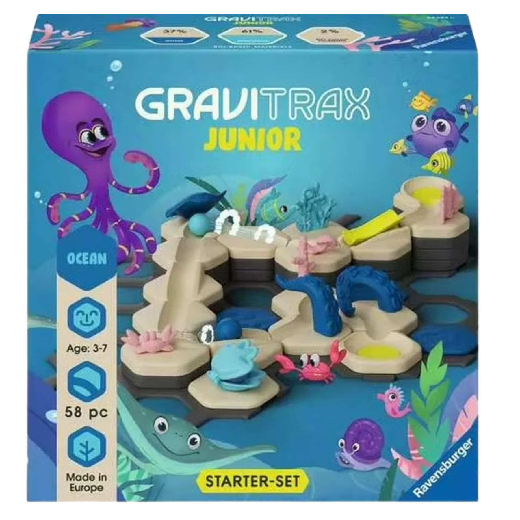 Gravitrax Junior: Ocean Starter Set