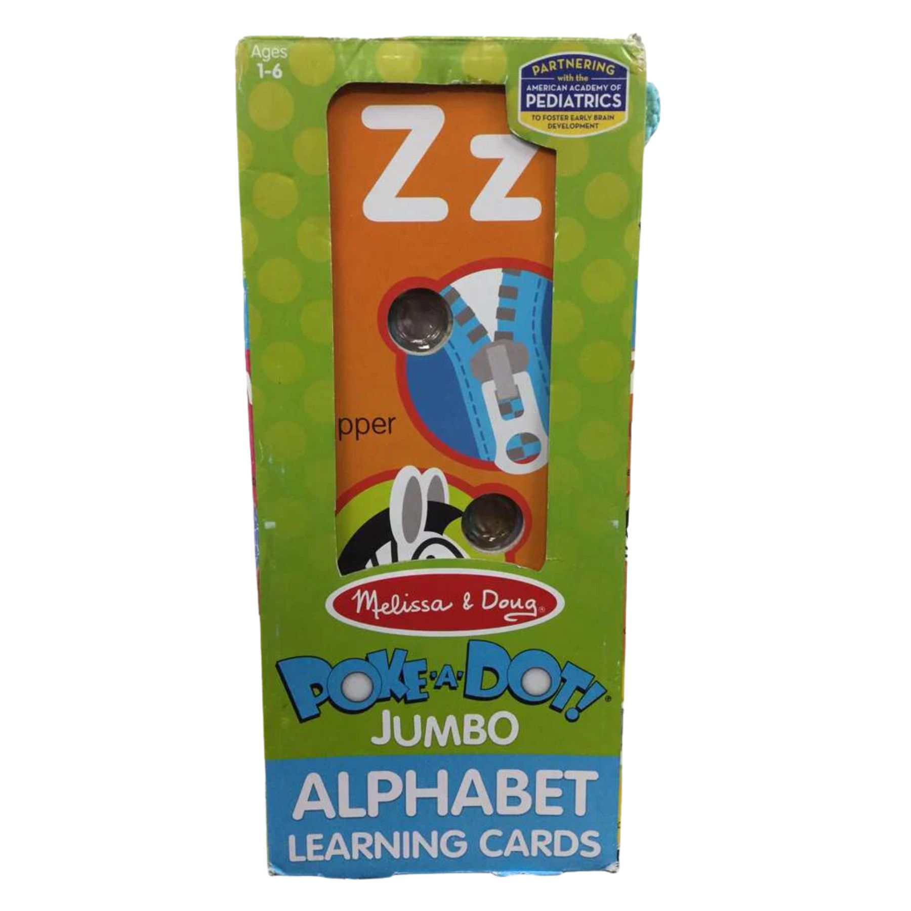 Poke-A-Dot Alphabet Learning Cards
