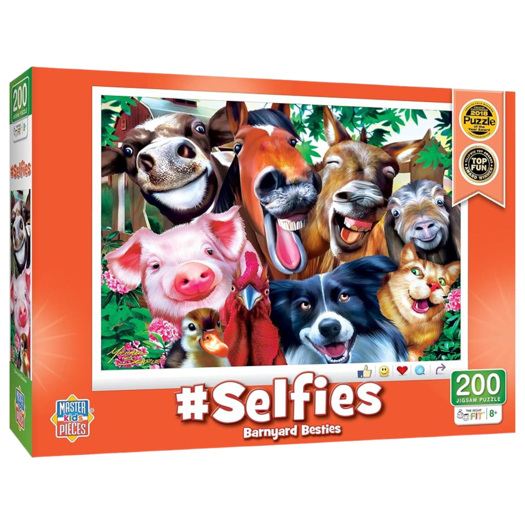 Selfie Barnyard Buddies Puzzle