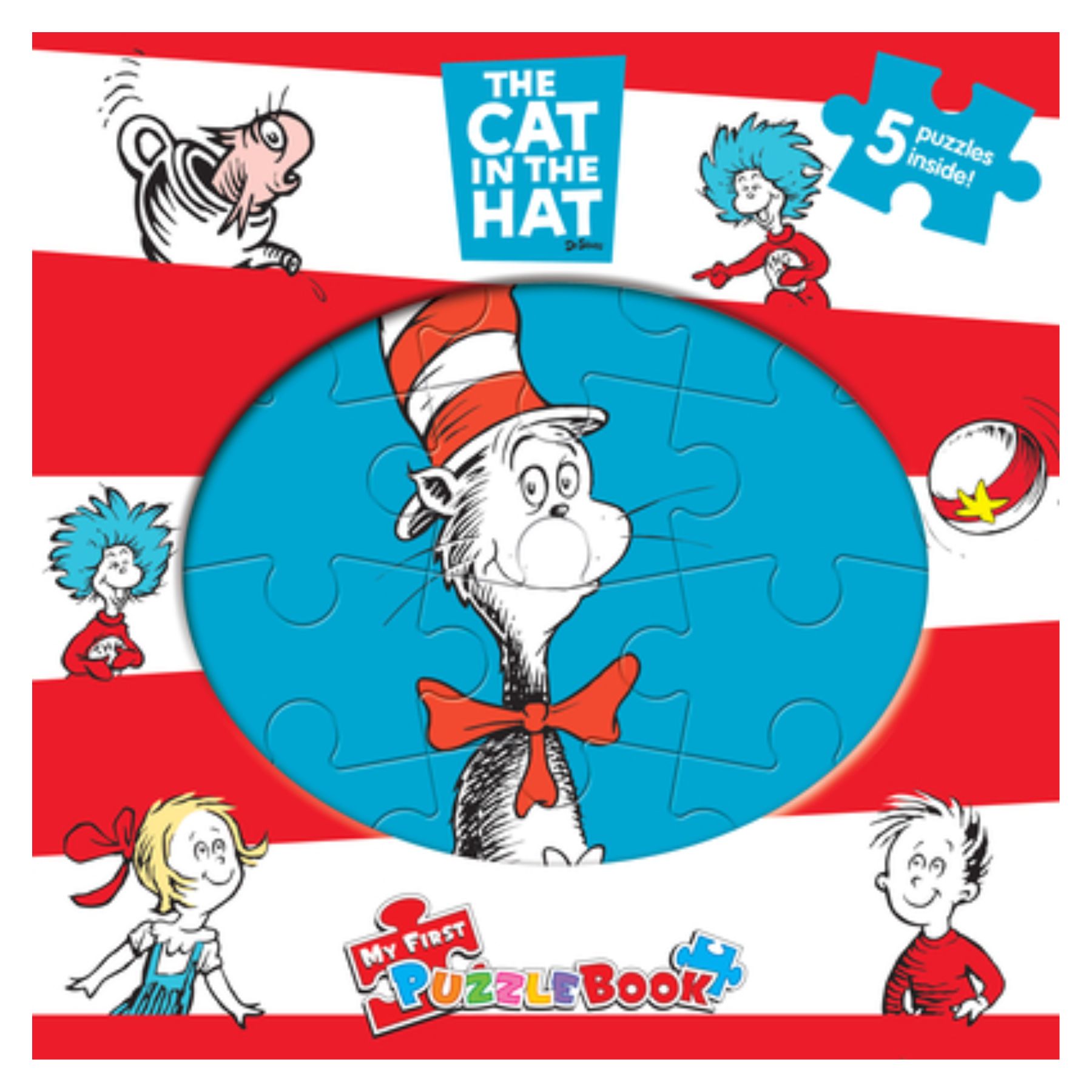 Puzzle Book: Dr. Seuss The Cat in the Hat