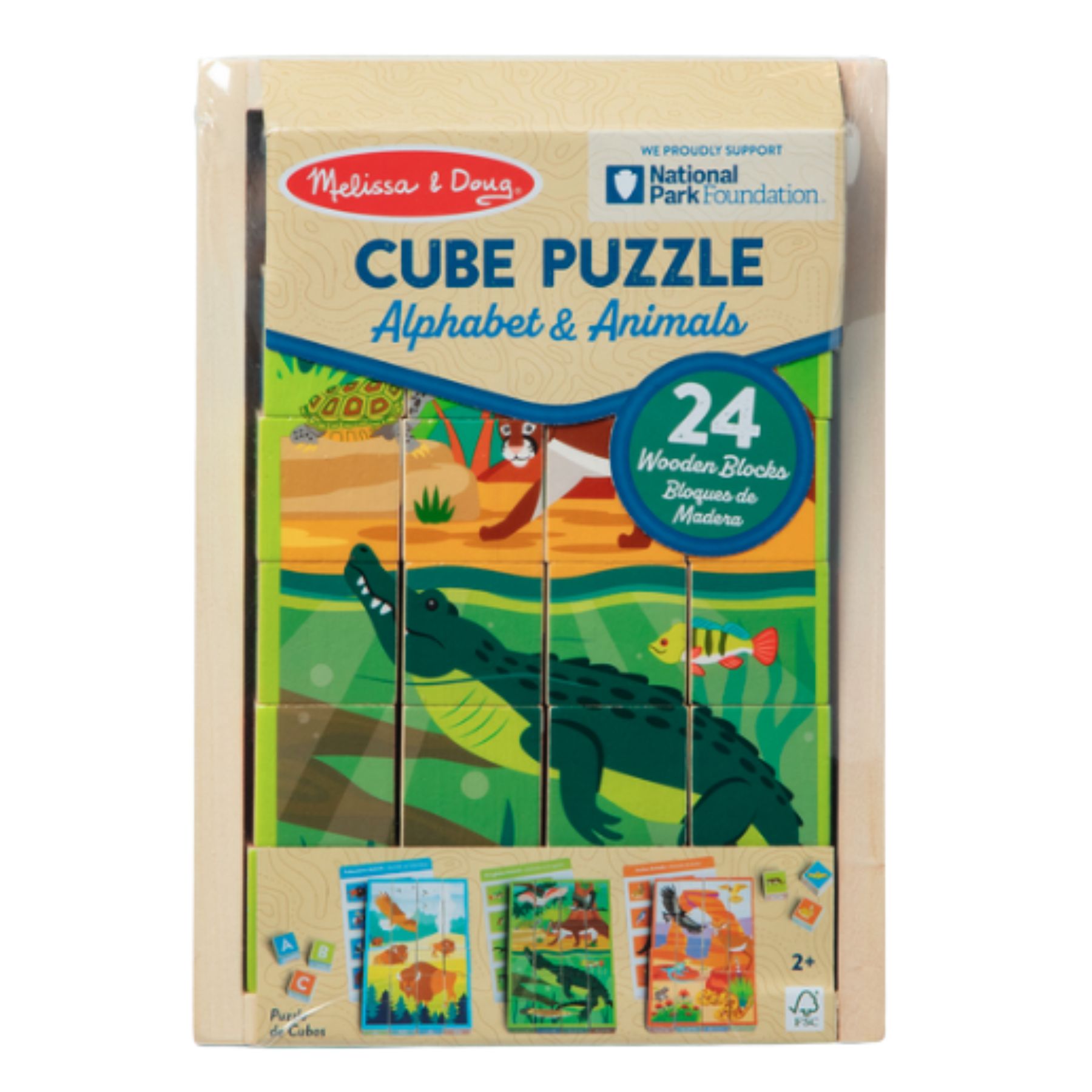National Parks Wooden Block Puzzle