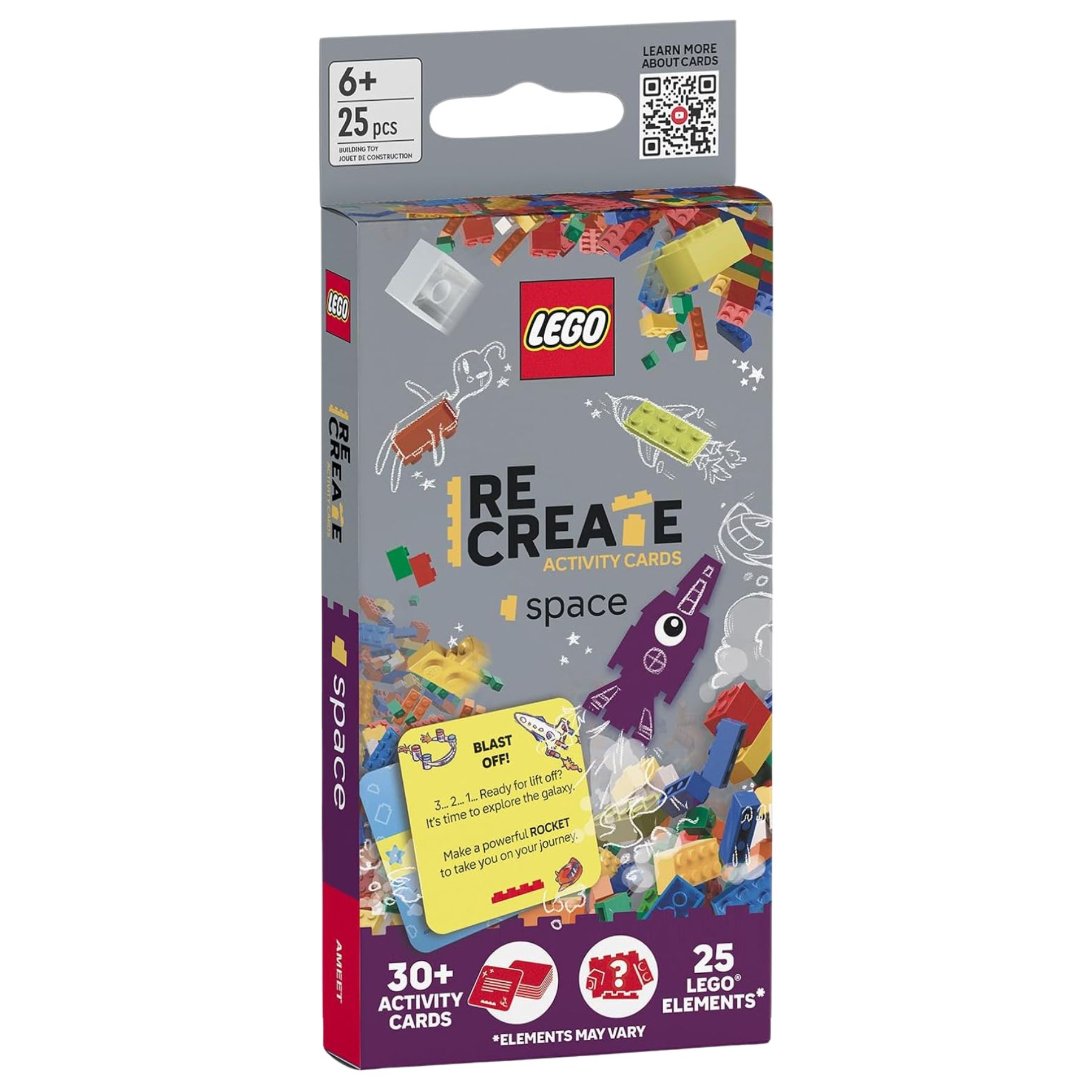 LEGO Recreate Activity Cards: Space