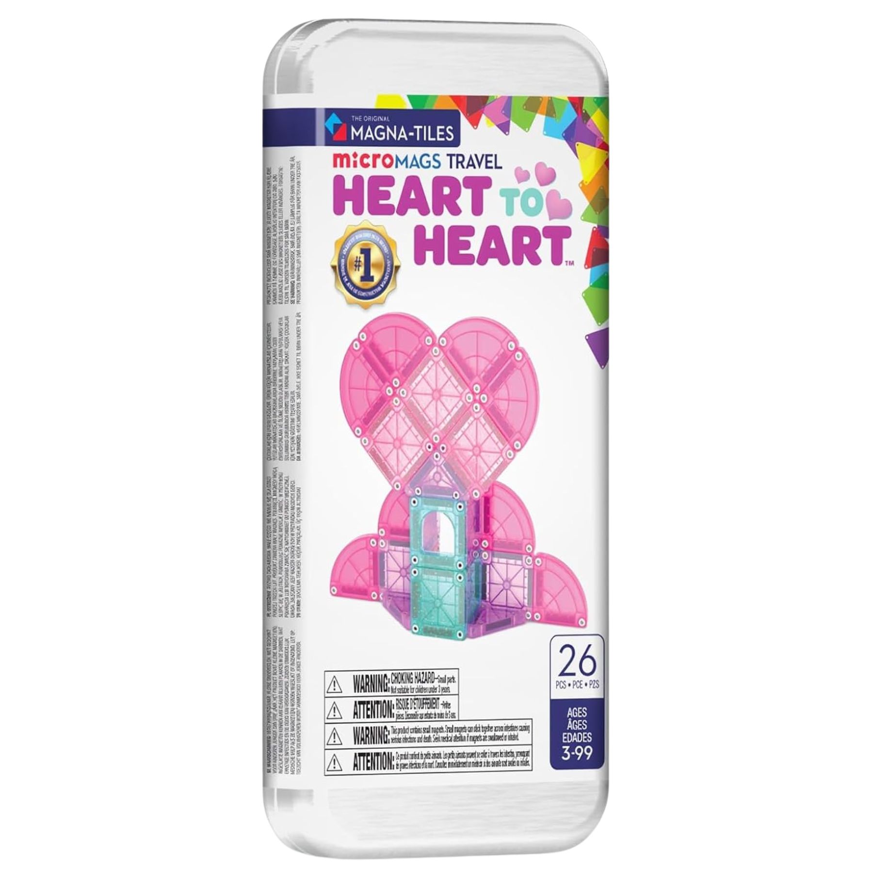 Magna-Tiles Travel Heart to Heart