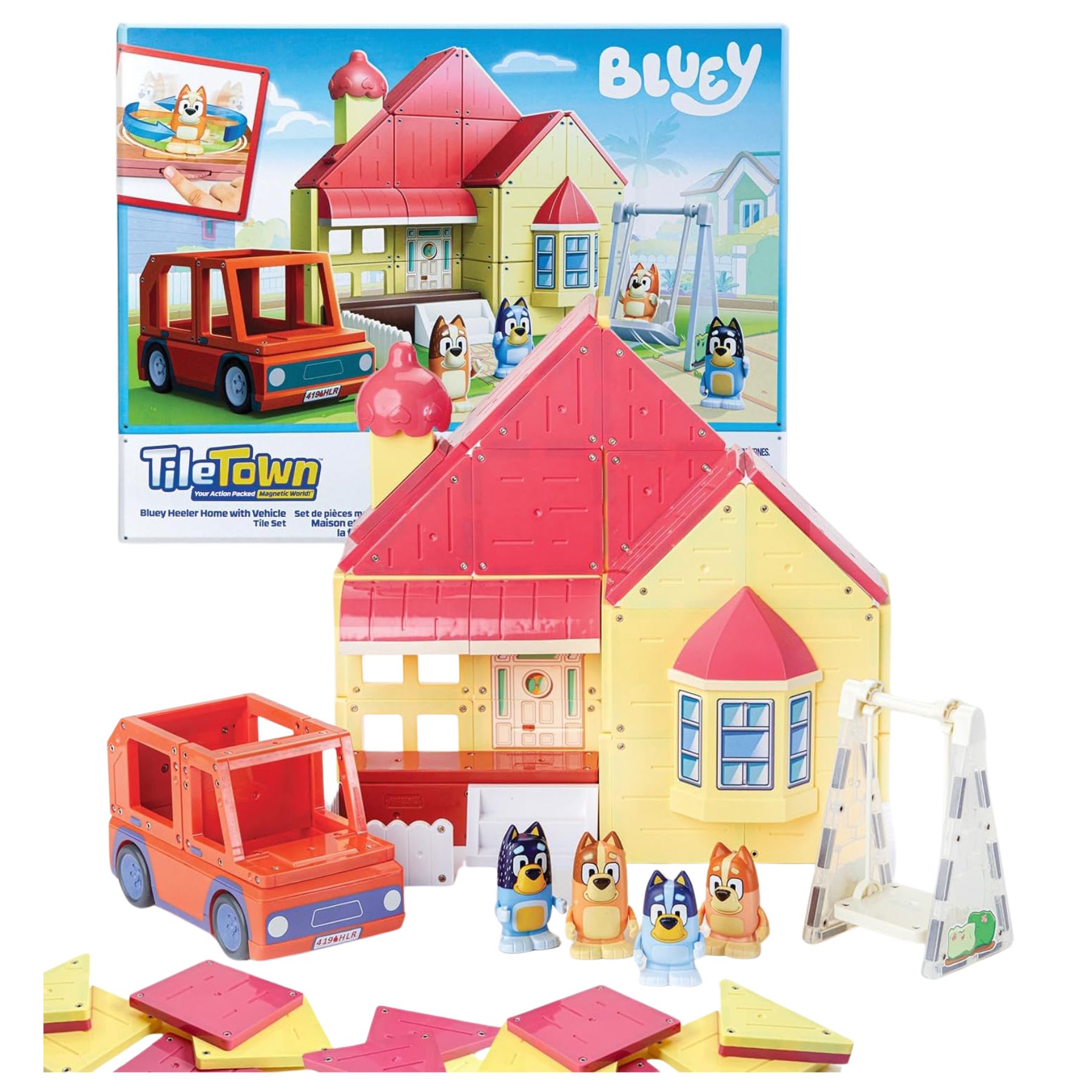 Bluey Magnetic Play Set