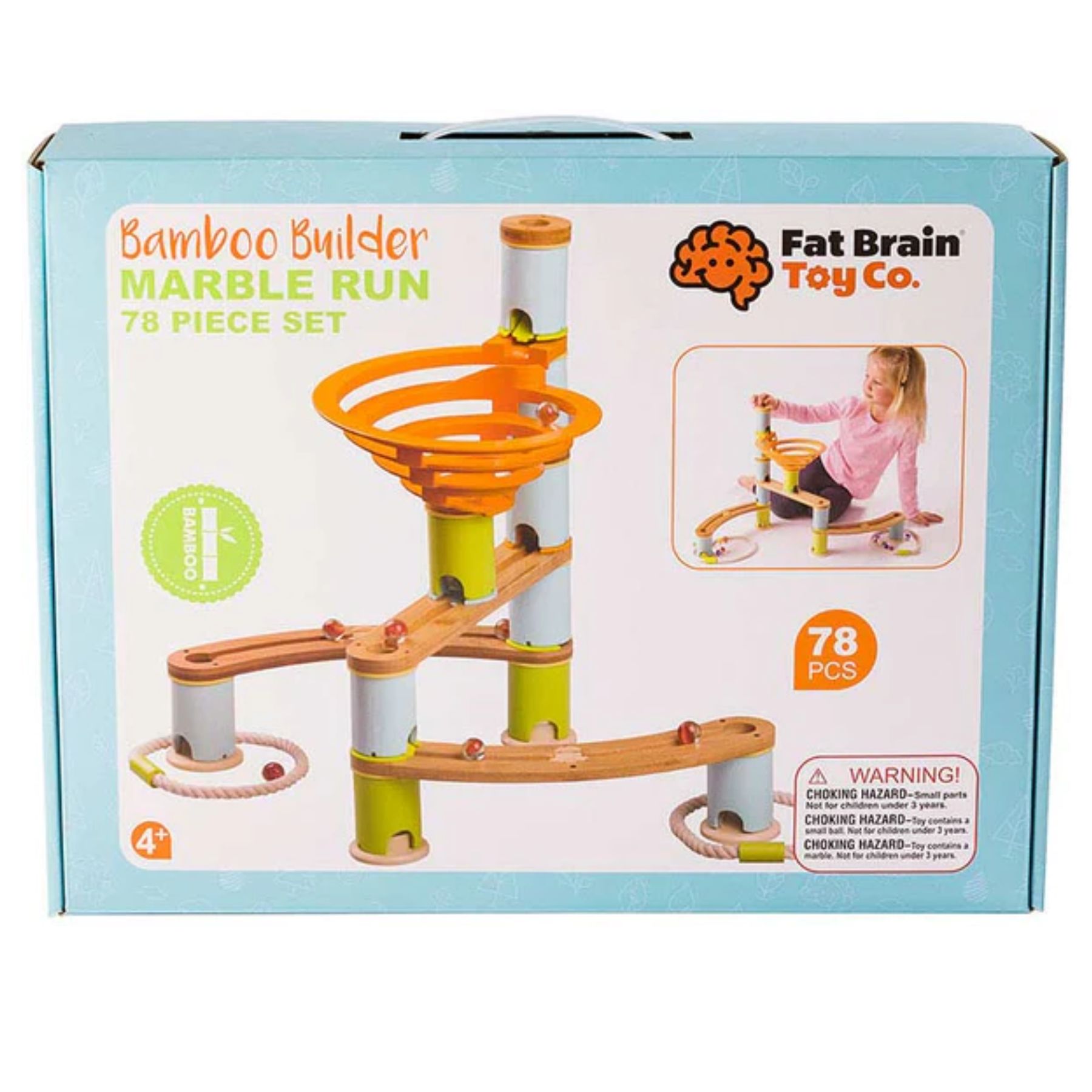 Bamboo Builder Marble Run