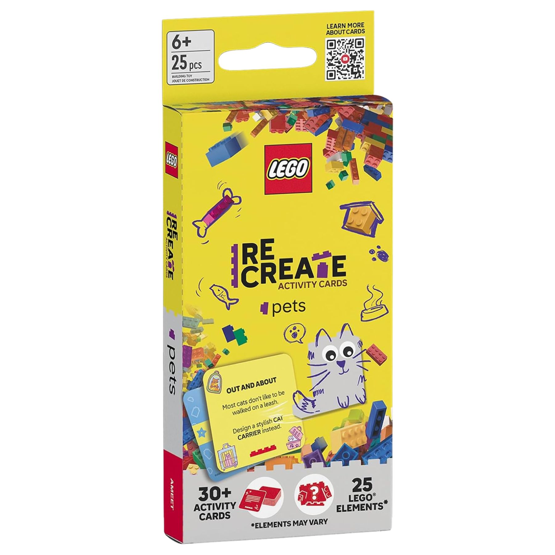 LEGO Recreate Activity Cards: Pets