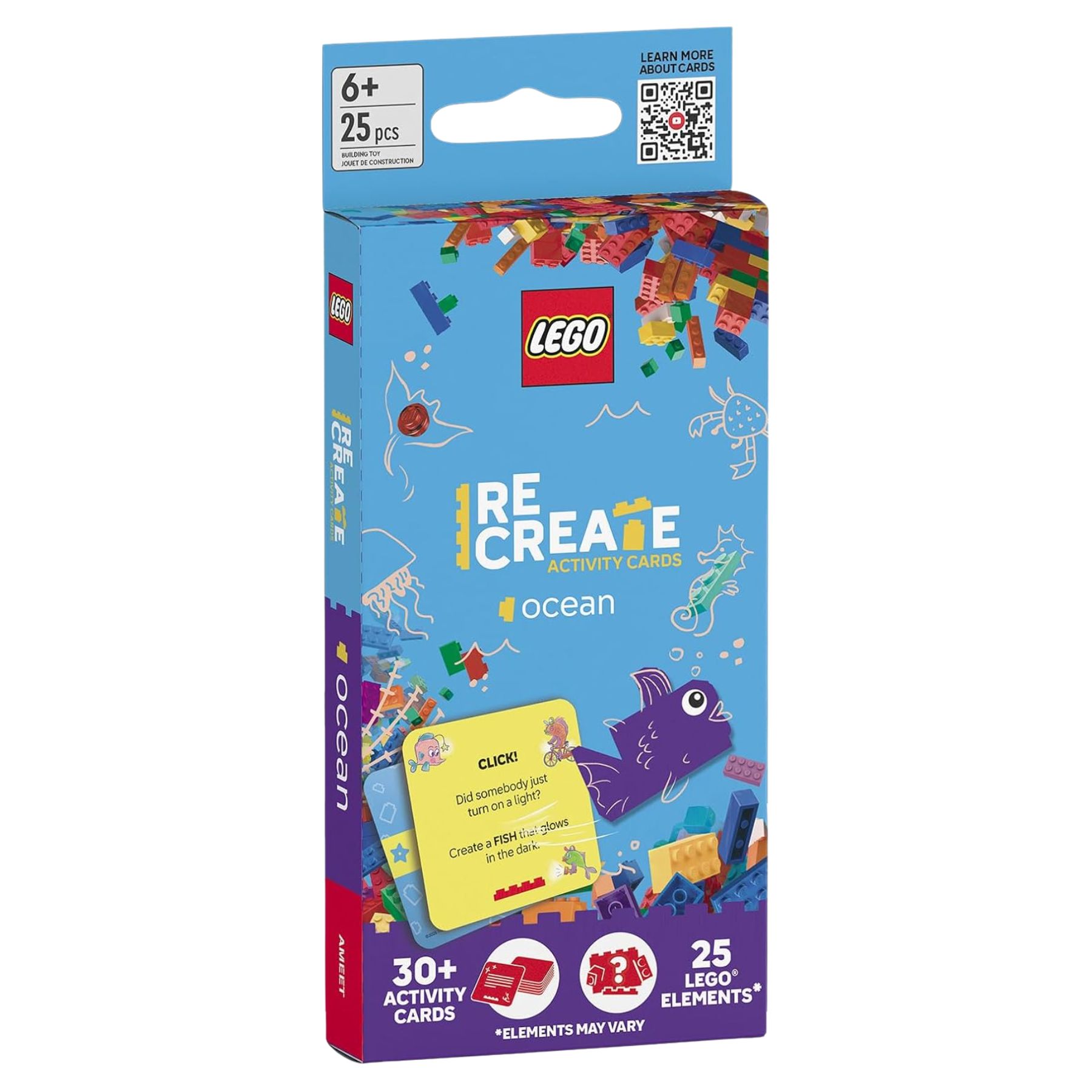 LEGO Recreate Activity Cards: Ocean