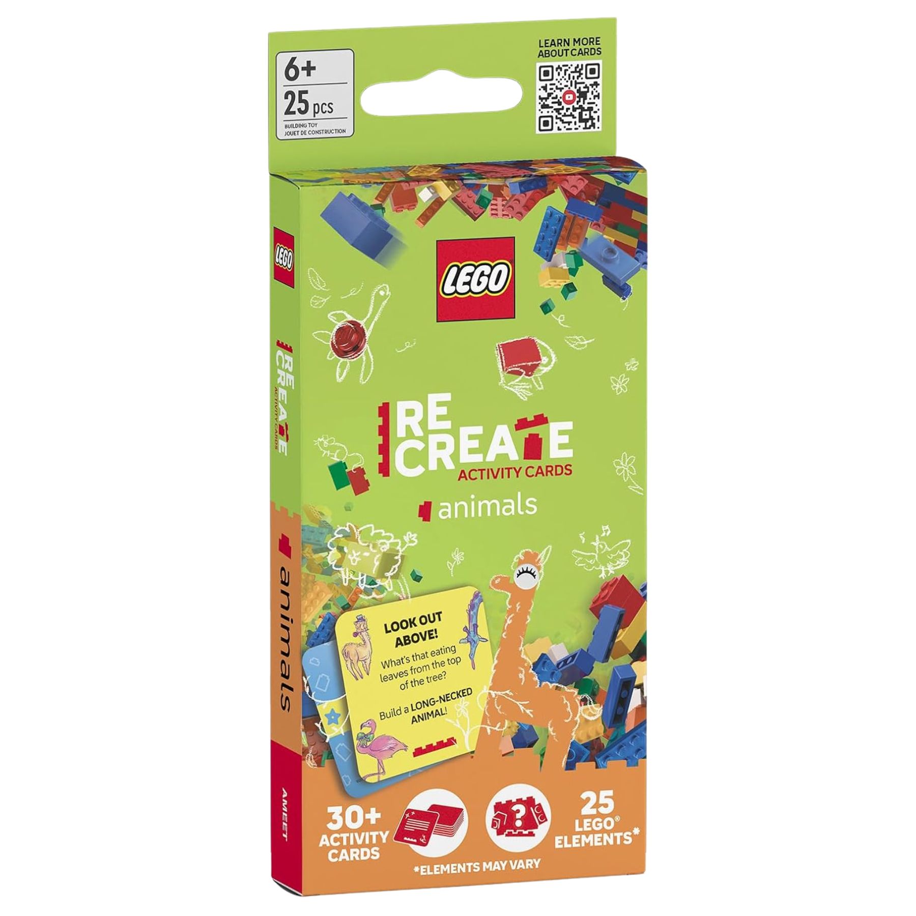 LEGO Recreate Activity Cards: Animals
