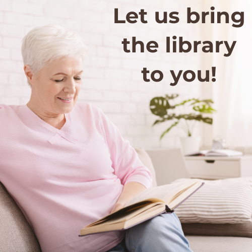 Senior citizen reading a book at home