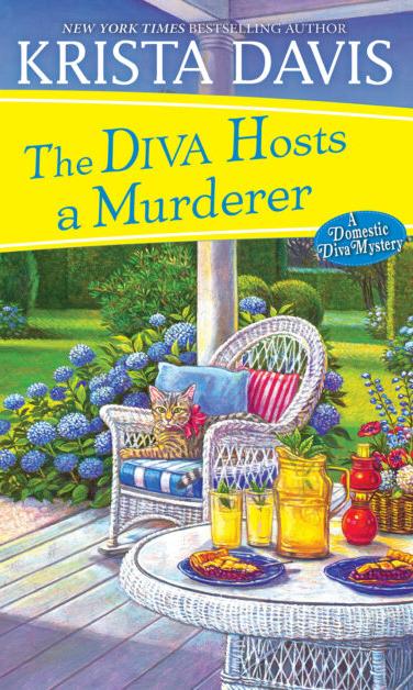 BOOK JACKET FOR THE DIVA HOSTS A MURDERER
