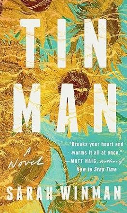 BOOK JACKET FOR TIN MAN BY SARAH WINMAN